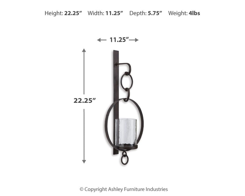 Ogaleesha - Wall Sconce - Brown
