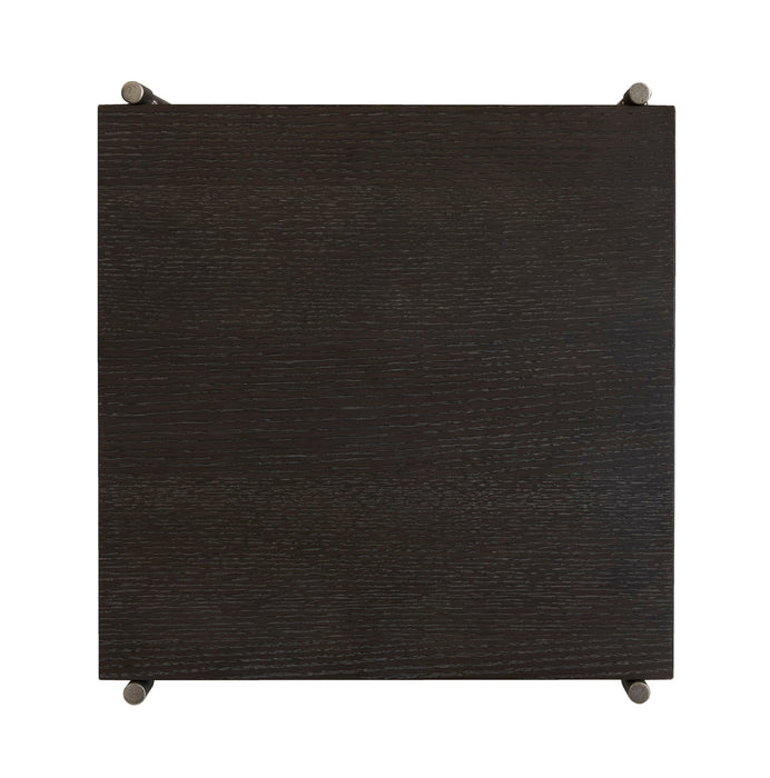 Spencer - Rectangular Accent Table - Dark Briarsmoke