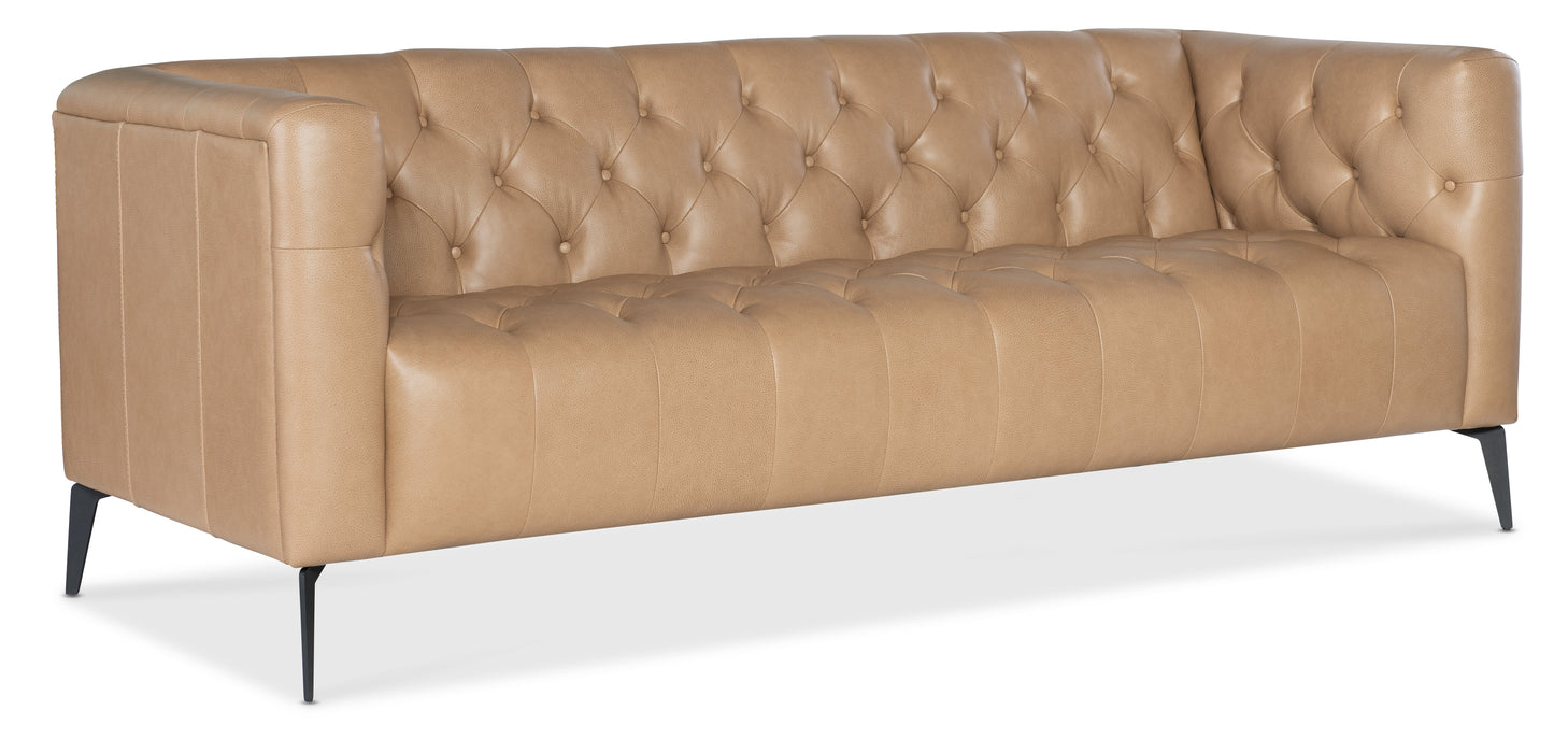 Nicolla Stationary Sofa - Brown