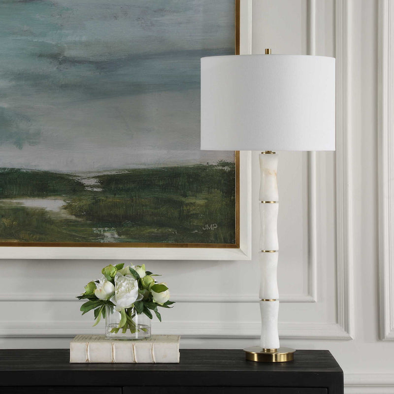 Unify - Alabaster Table Lamp