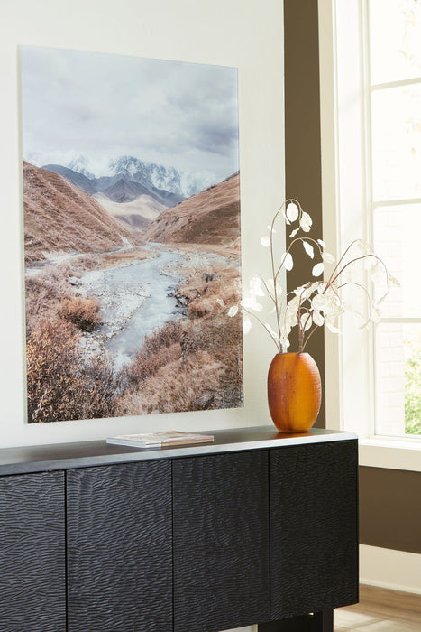 Darinby - Wall Art - Gray / Brown / White