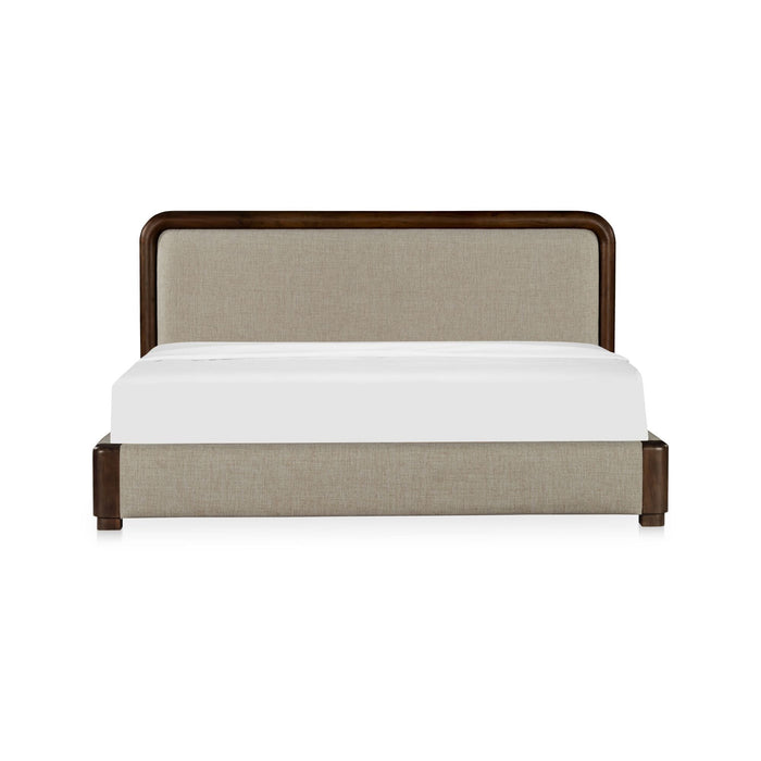 Bower - King Bed - Brown / Beige