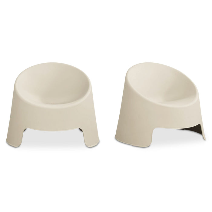 Nolla - Outdoor Accent Chair (Set of 2) - Light Gray