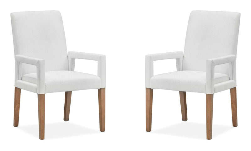Lindon - Dining Arm Chair With Upholstered Seat & Back (Set of 2)