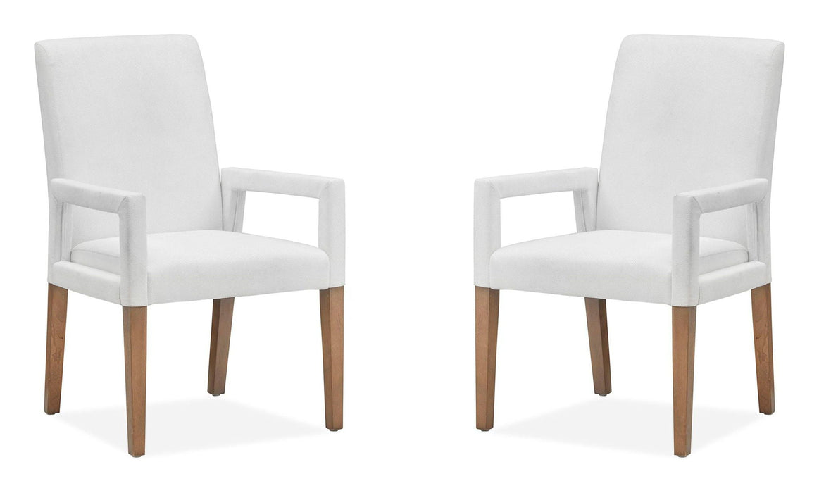 Lindon - Dining Arm Chair With Upholstered Seat & Back (Set of 2)