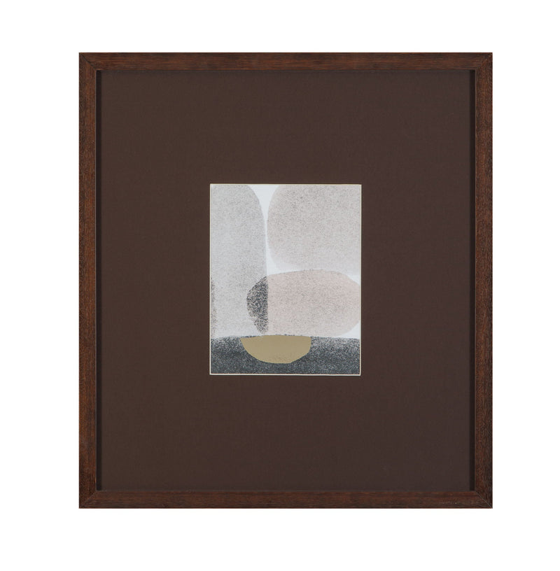 Stone Secrets I Framed Print - Brown