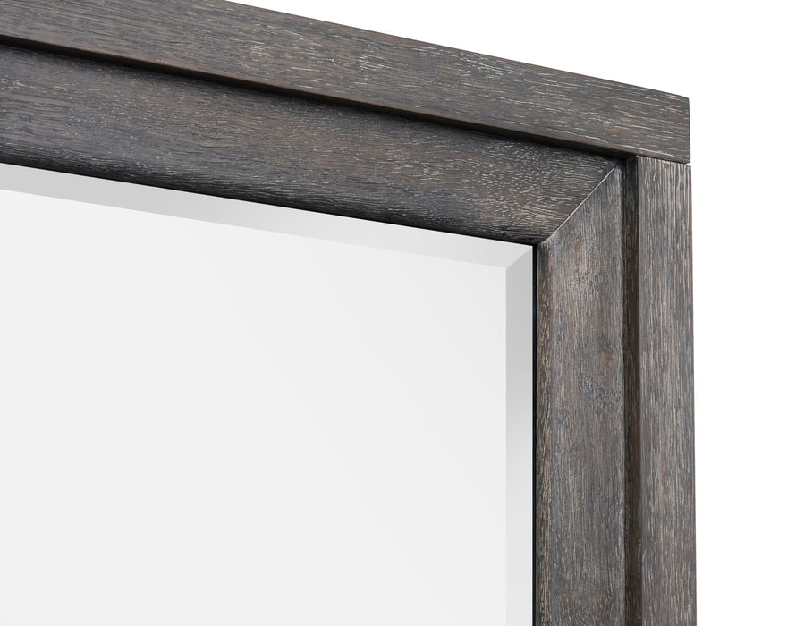 Kinsley - Portrait Mirror - Black Heron