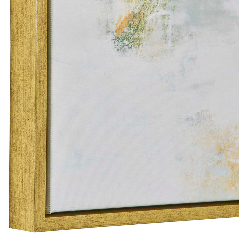Rock & Roll - Framed Abstract Art - Gray