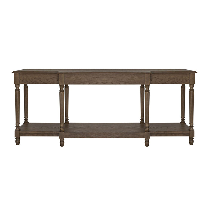 Martha - Console Table - Dark Brown