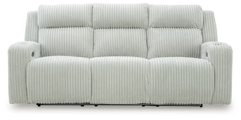 Forest Lake - Power Reclining Sofa With Adj Headrest