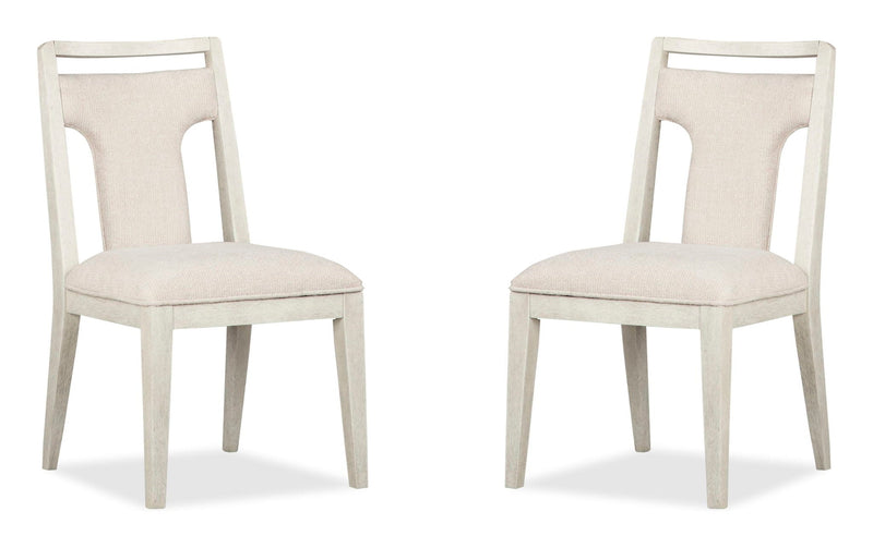 Lorelei - Upholstered Side Chair (Set of 2) - Misty Cloud