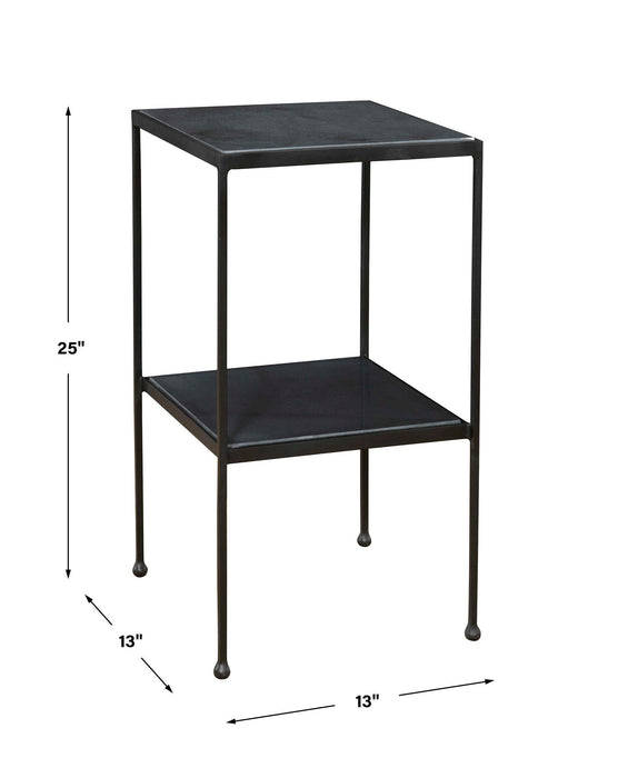 Sherwood - Square Marble Accent Table