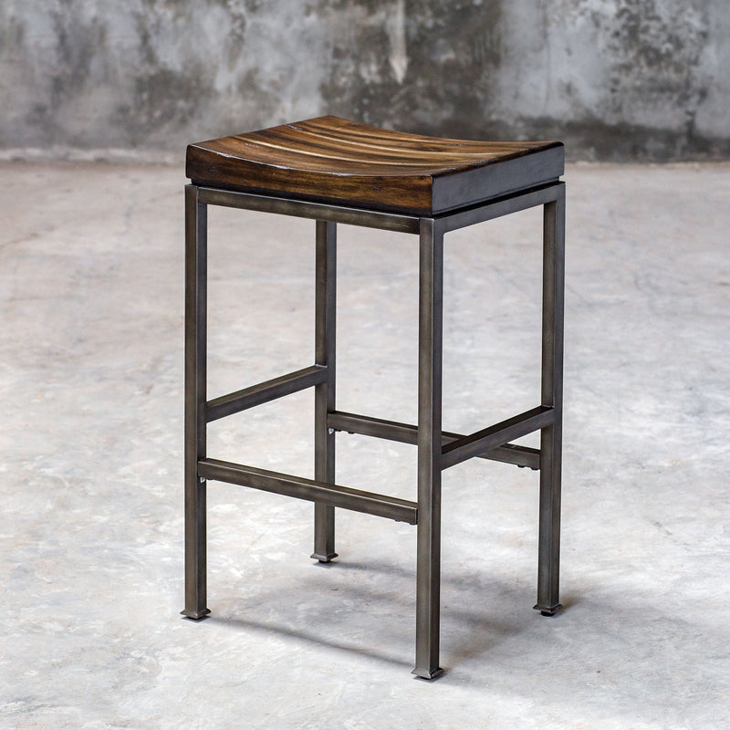 Beck - Industrial Bar Stool