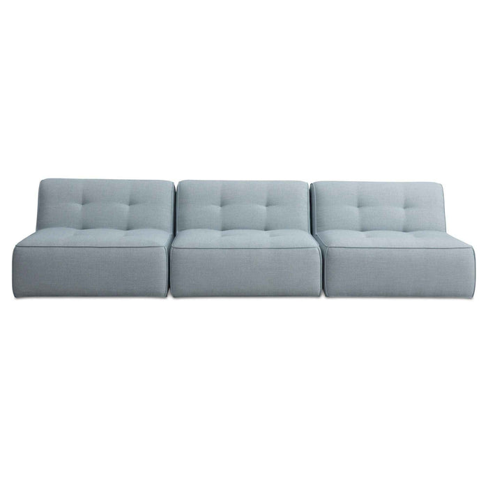 Sunseeker - 3 Piece Outdoor Sofa - Light Blue