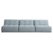 Sunseeker - 3 Piece Outdoor Sofa - Light Blue
