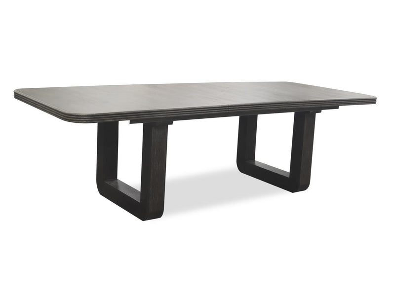 Maren - Double Pedestal Dining Table With Leaf