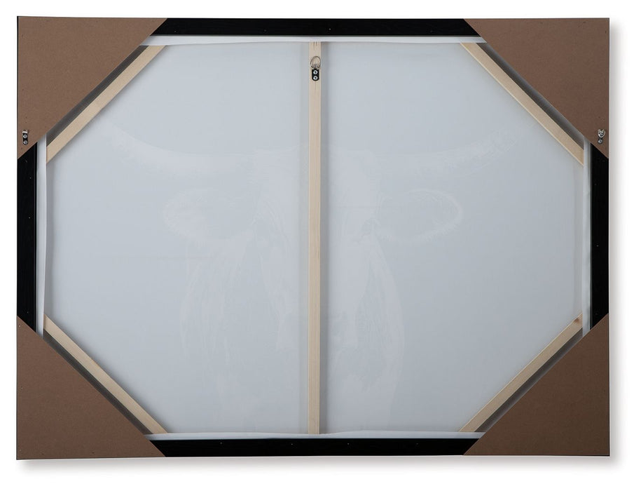 Harlandale - Wall Art - Black / White / Brown