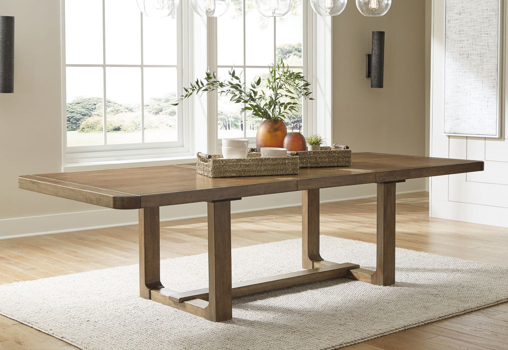 Cabalynn - Rectangular Dining Room Extension Table - Light Brown