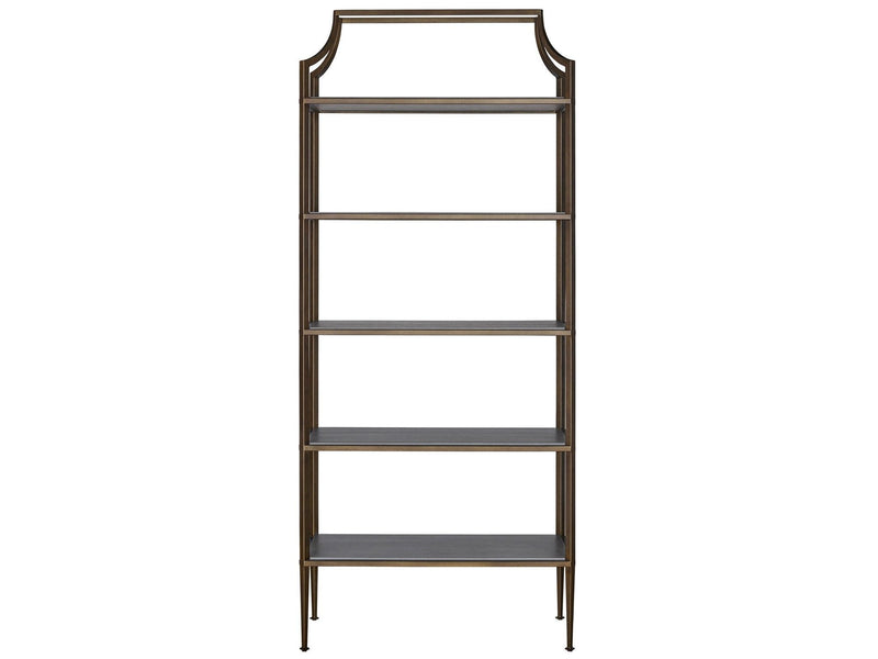Past Forward Holt Etagere Dark Gray