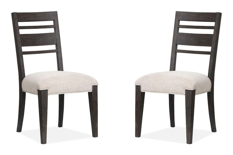 Plum Creek - Upholstered Side Chair With Wood Back (Set of 2)