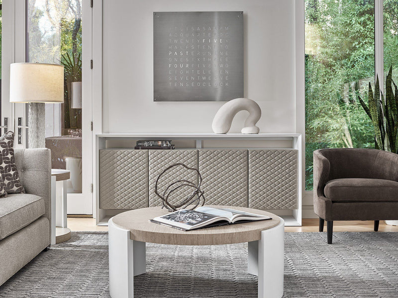 Modern Reynolds Entertainment Console Dark Gray