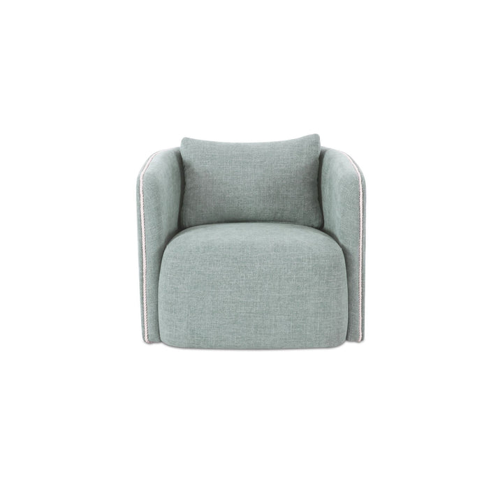 Cecil - Accent Chair - Light Blue