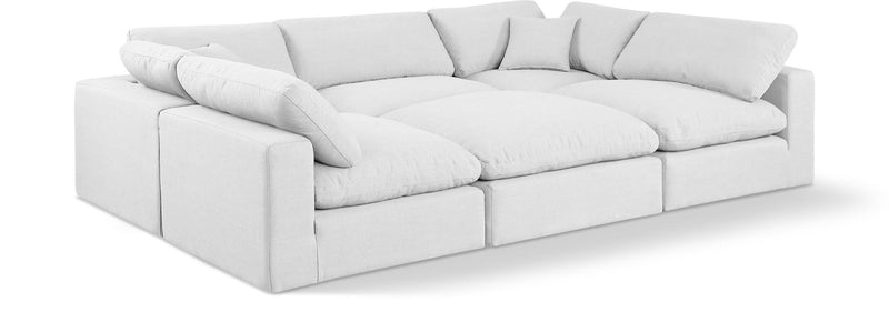 Comfy - 6 Piece Linen Sectional