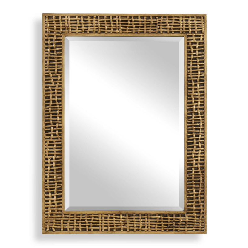 Woven In - Time Mirror - Gold