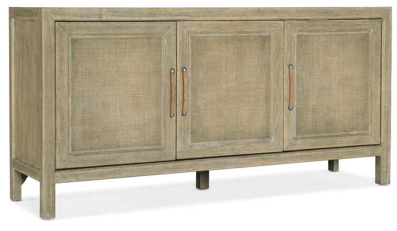 Surfrider - Small Media Console - Light Brown