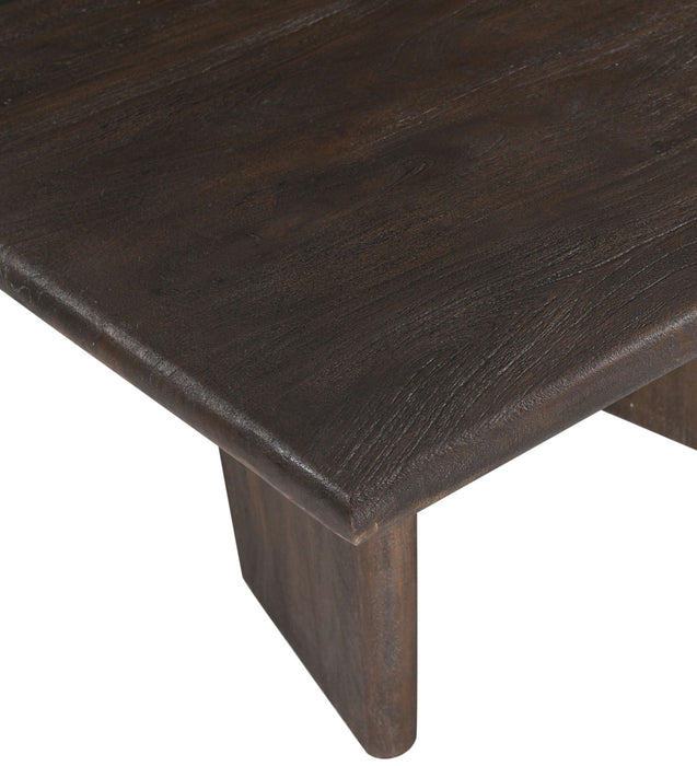 Lasso - Rectangle Cocktail Table - Antique Natural Mango With Sandblasting