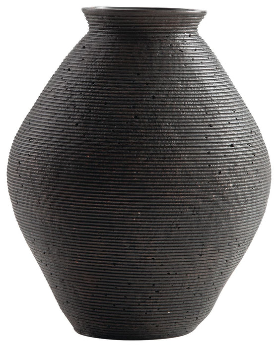 Hannela Antique Brown Vase - Small