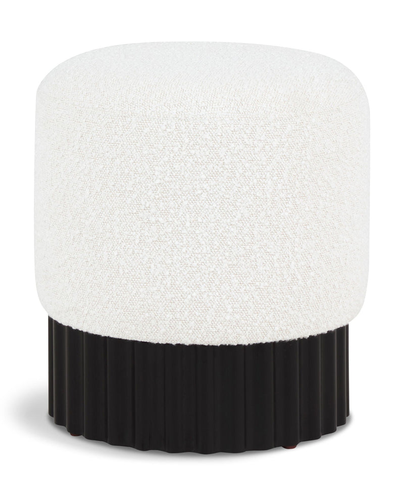 Veranda - Ottoman / Stool With Black Base