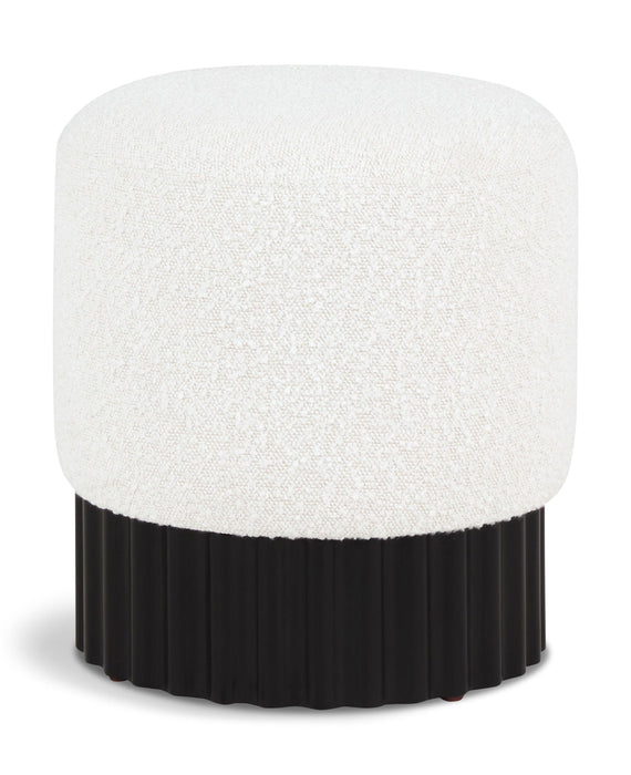 Veranda - Ottoman / Stool With Black Base