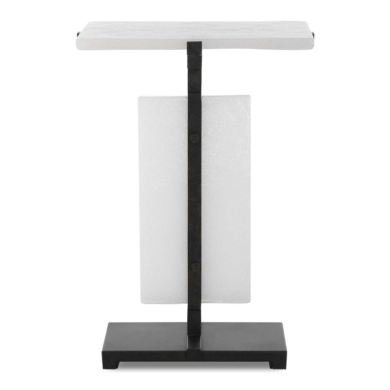 Elements Bubble - Glass Accent Table