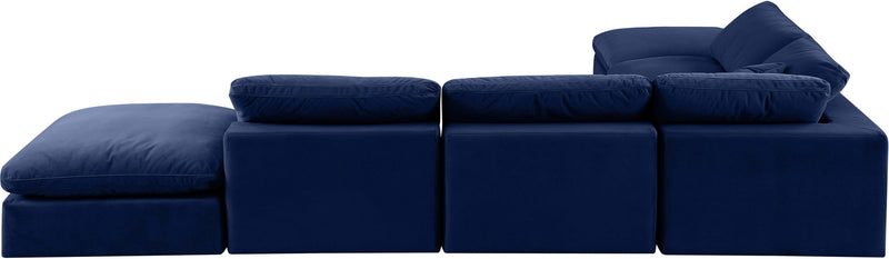 Comfy - 6 Piece Velvet Modular Sectional