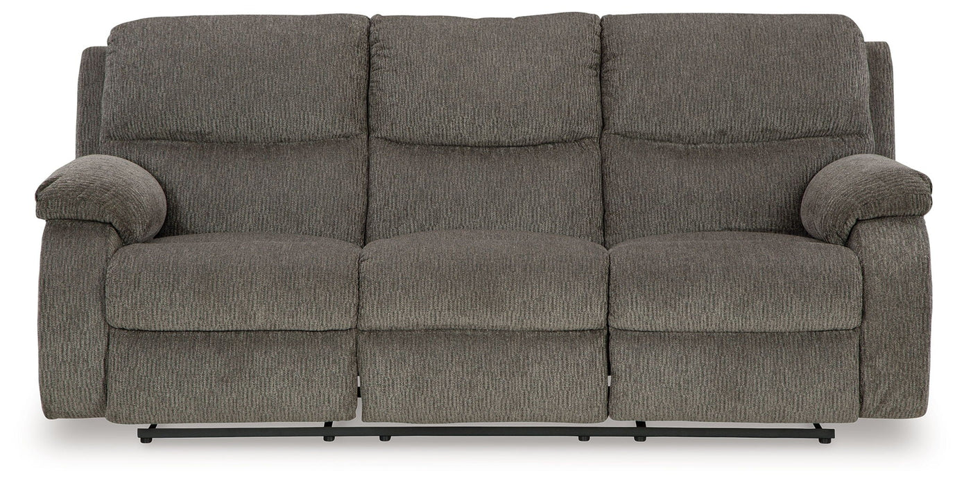Scranto - Reclining Sofa - Fabric - Brindle