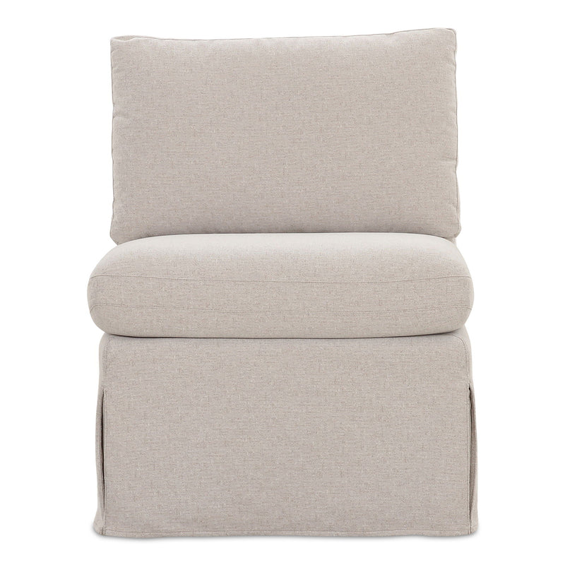 Fable - Slipcover Dining Slipper Chair - Beige