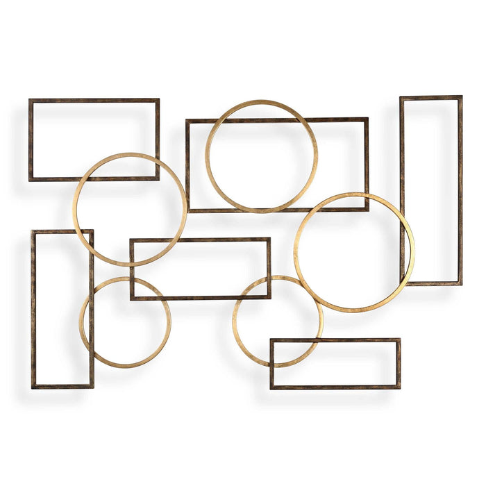 Elias - Wall Art - Bronze And Gold