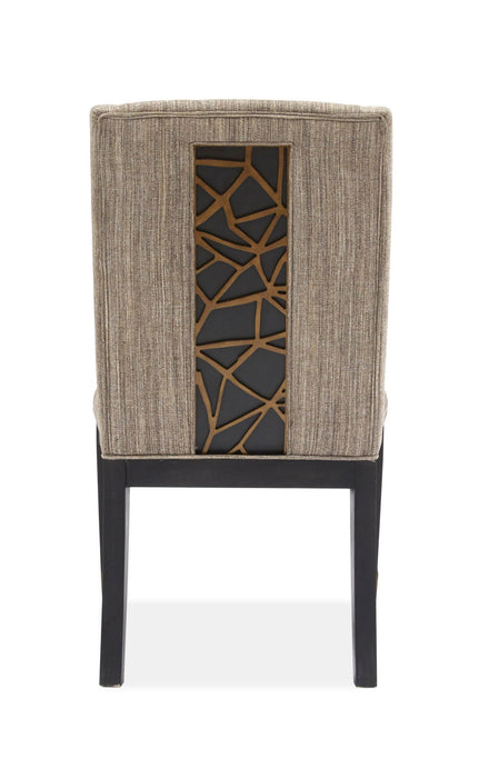 Ryker - Upholstered Host Side Chair (Set of 2) - Homestead Brown