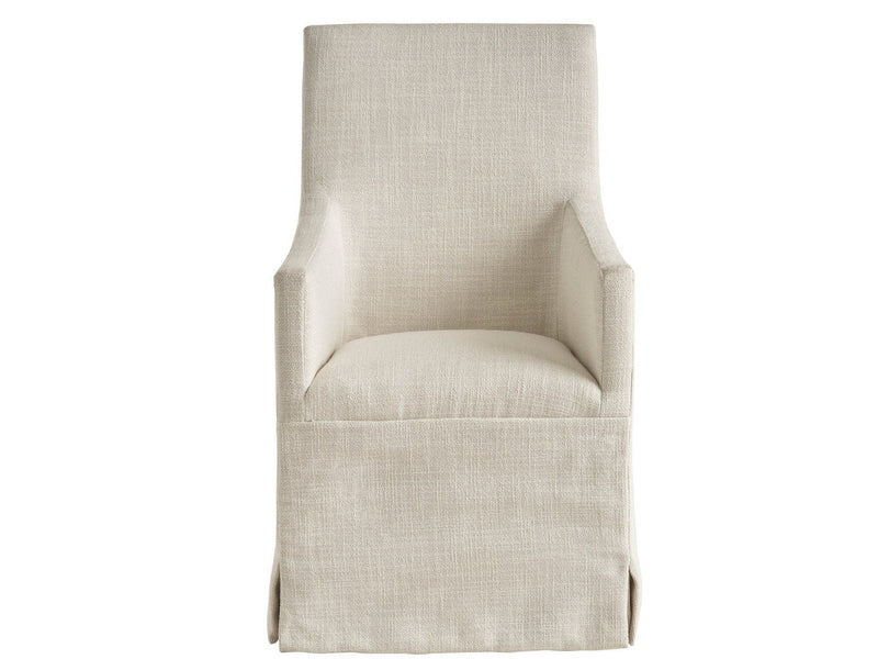 Coalesce - Manning Slip Covered Chair - Light Gray