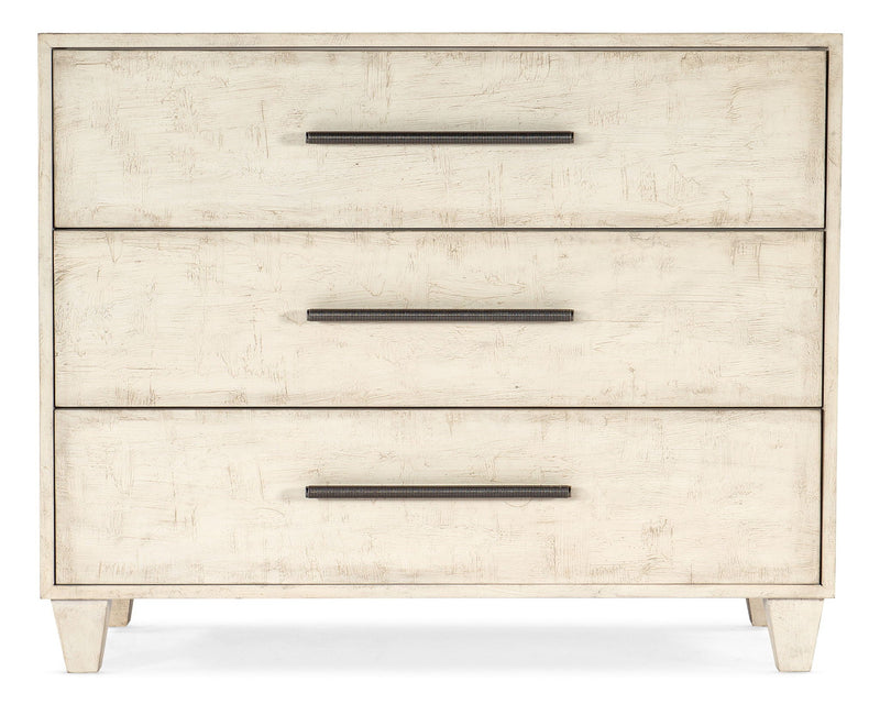 Melange - Saffron 3-Drawer Chest - Beige