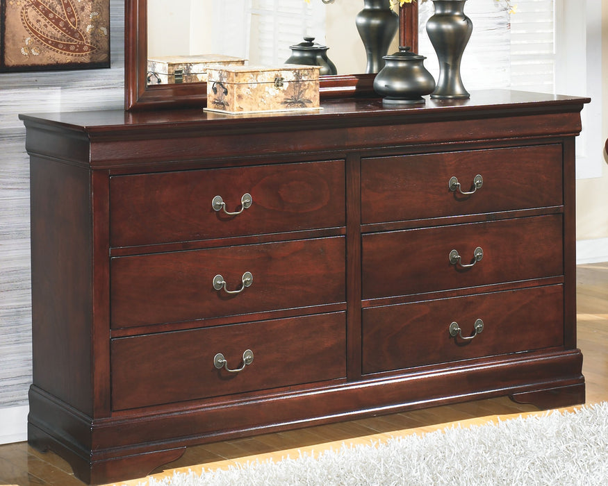 Alisdair Dark Brown Dresser, Mirror