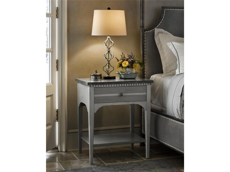 Sojourn Night Table Dark Gray