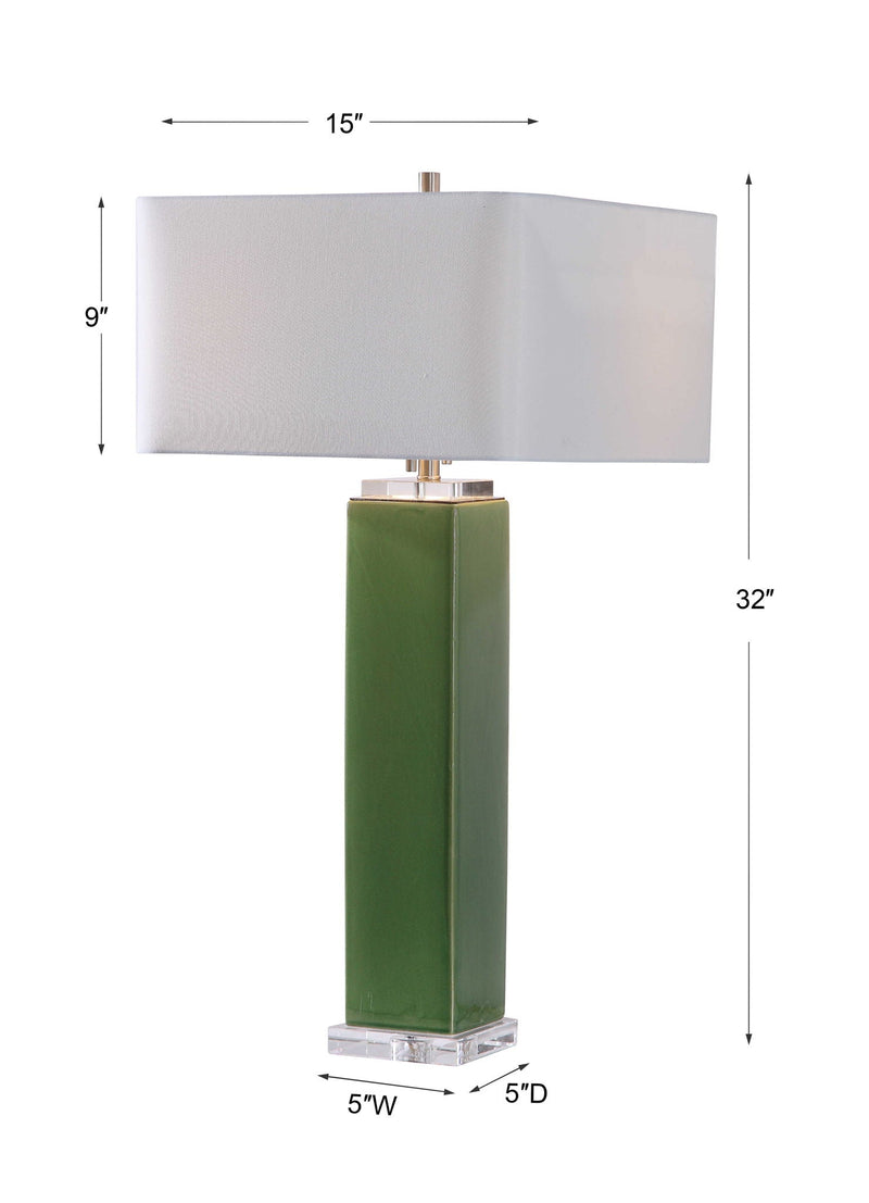 Aneeza - Table Lamp - Tropical Green
