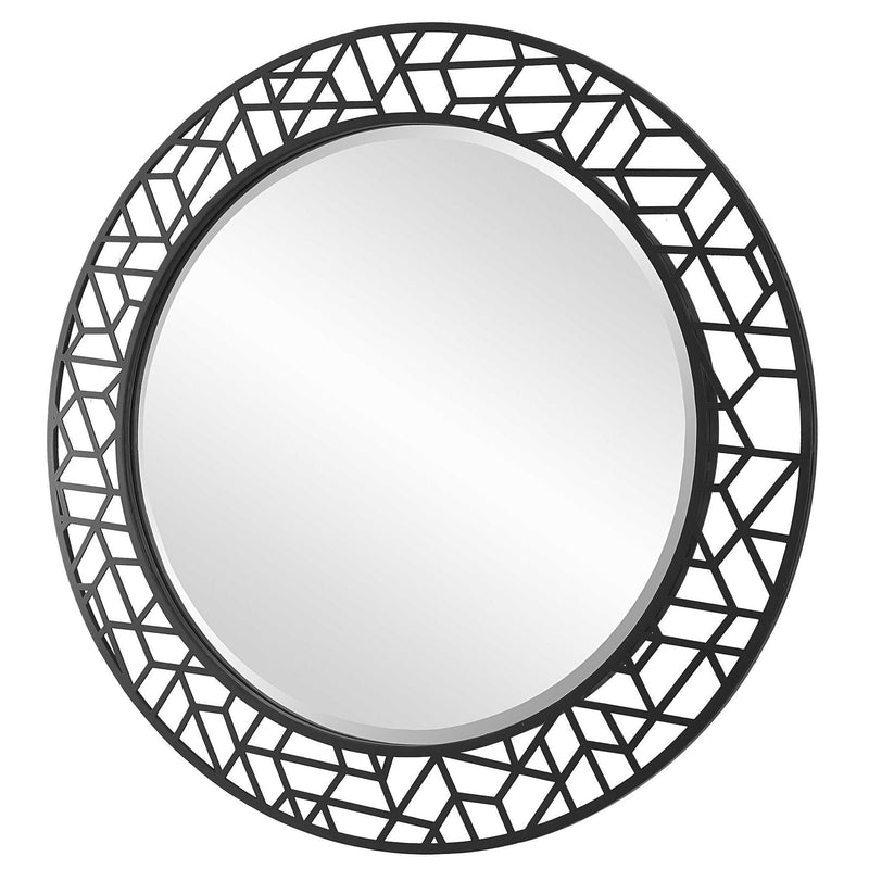 Mosaic - Metal Round Mirror
