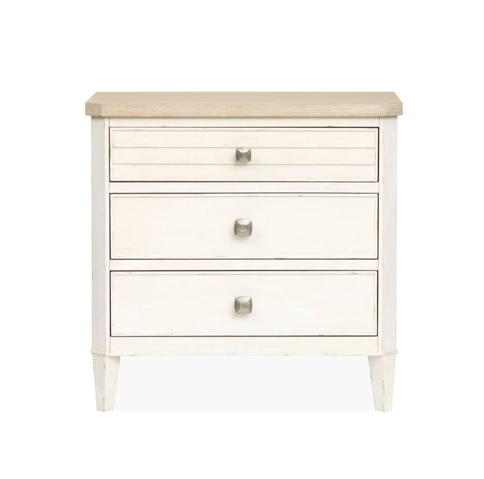 Echo Isles - Drawer Nightstand - Sea Pearl And Driftwood