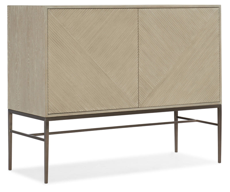 Cascade - Credenza With Metal Legs - Light Brown