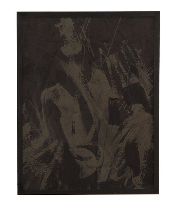 Rain Shadow I Framed Print - Dark Gray