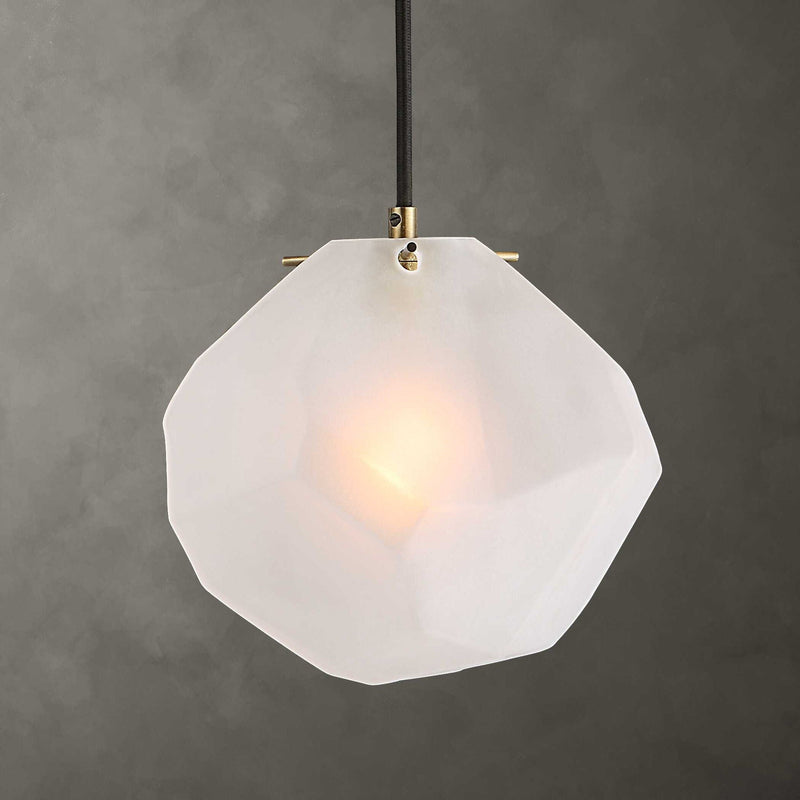 Geodesic - 1 Light Mini Pendant - White