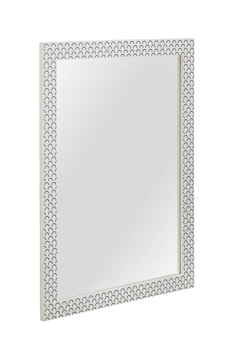 Elise - Wall Mirror - White